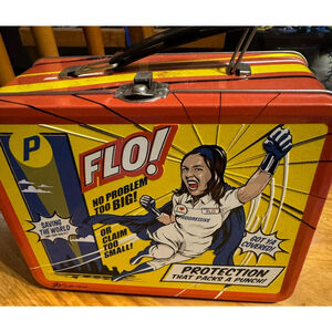 Progressive Insurance Flo Advertising Collectible Lunchbox